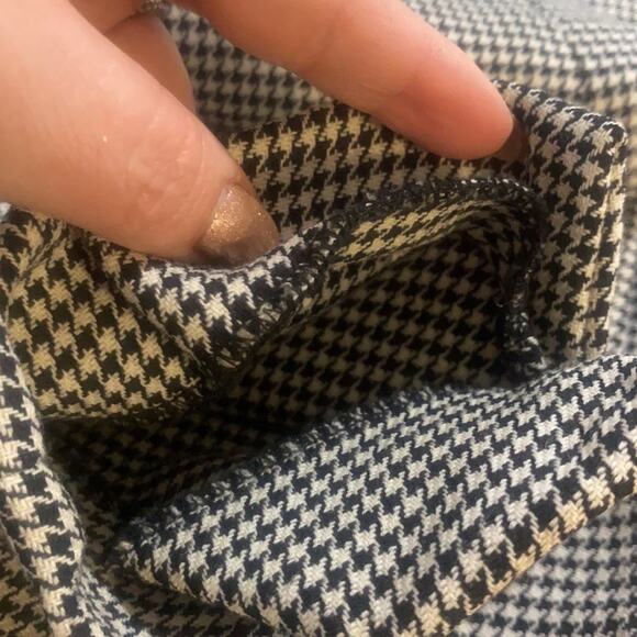 Ralph Lauren Black Label Wool Houndstooth Stretch Pants Dress Trouser Sz 4 - Picture 12 of 12